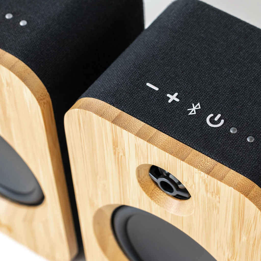 Altoparlantë House of Marley Get Together Duo Bluetooth 5.0, True Wireless, USB-C, 2 copë, Signature Black