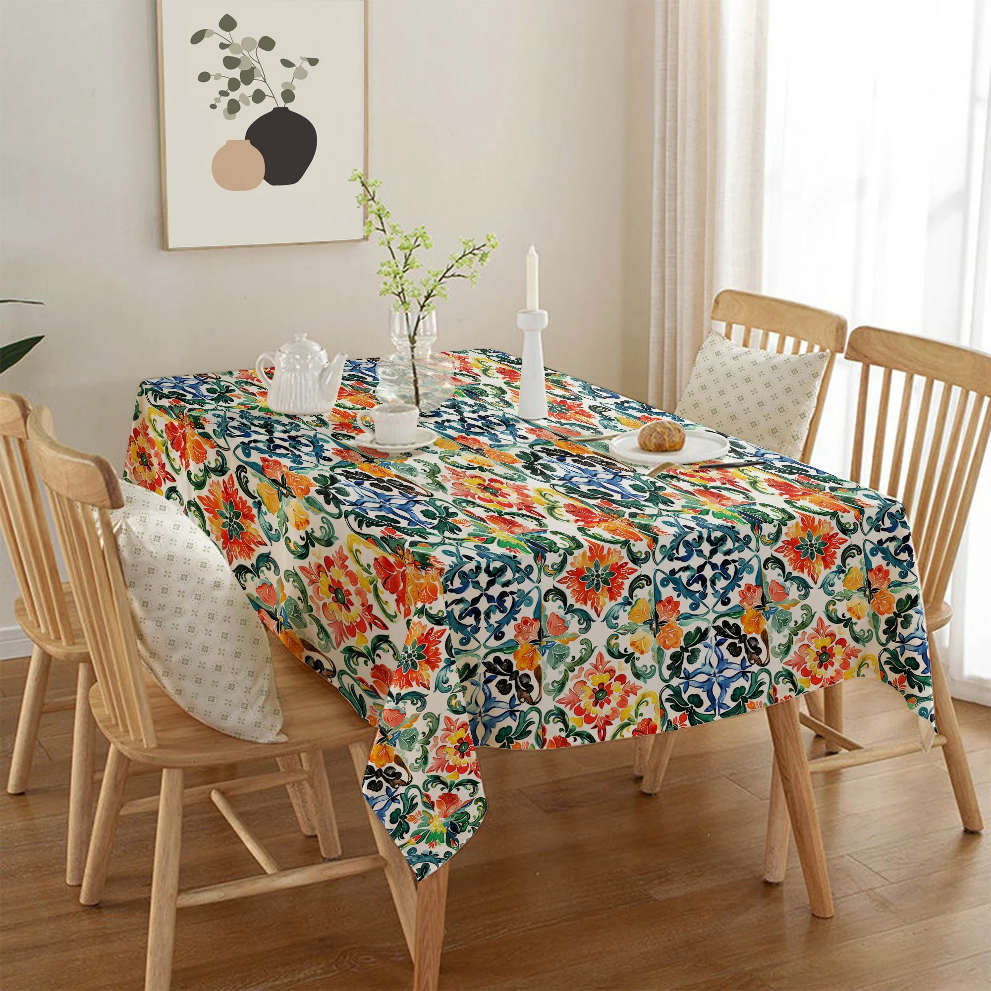 Mbulesë tavoline Hermia, Asr-tblclt25-39, 140x220 cm