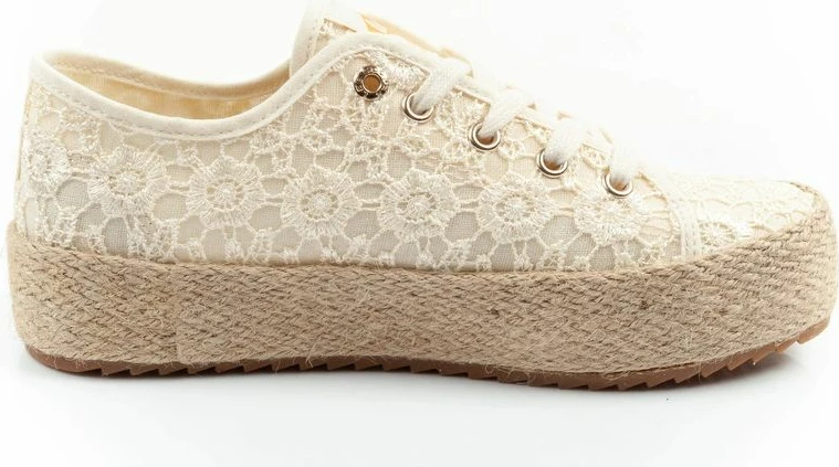 Atlete platforme për femra Lee Cooper, bezhë