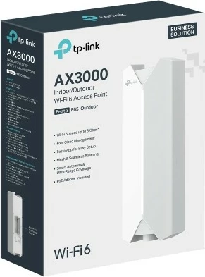 Access point TP-Link Festa F65-Outdoor, Wi-Fi 6, 3000 Mbps, IP67, i bardhë