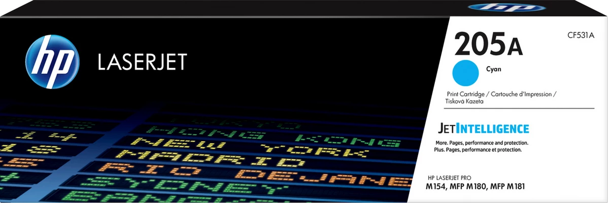 Toner, HP, 205A CF531A, kapacitet 900 faqe, cian