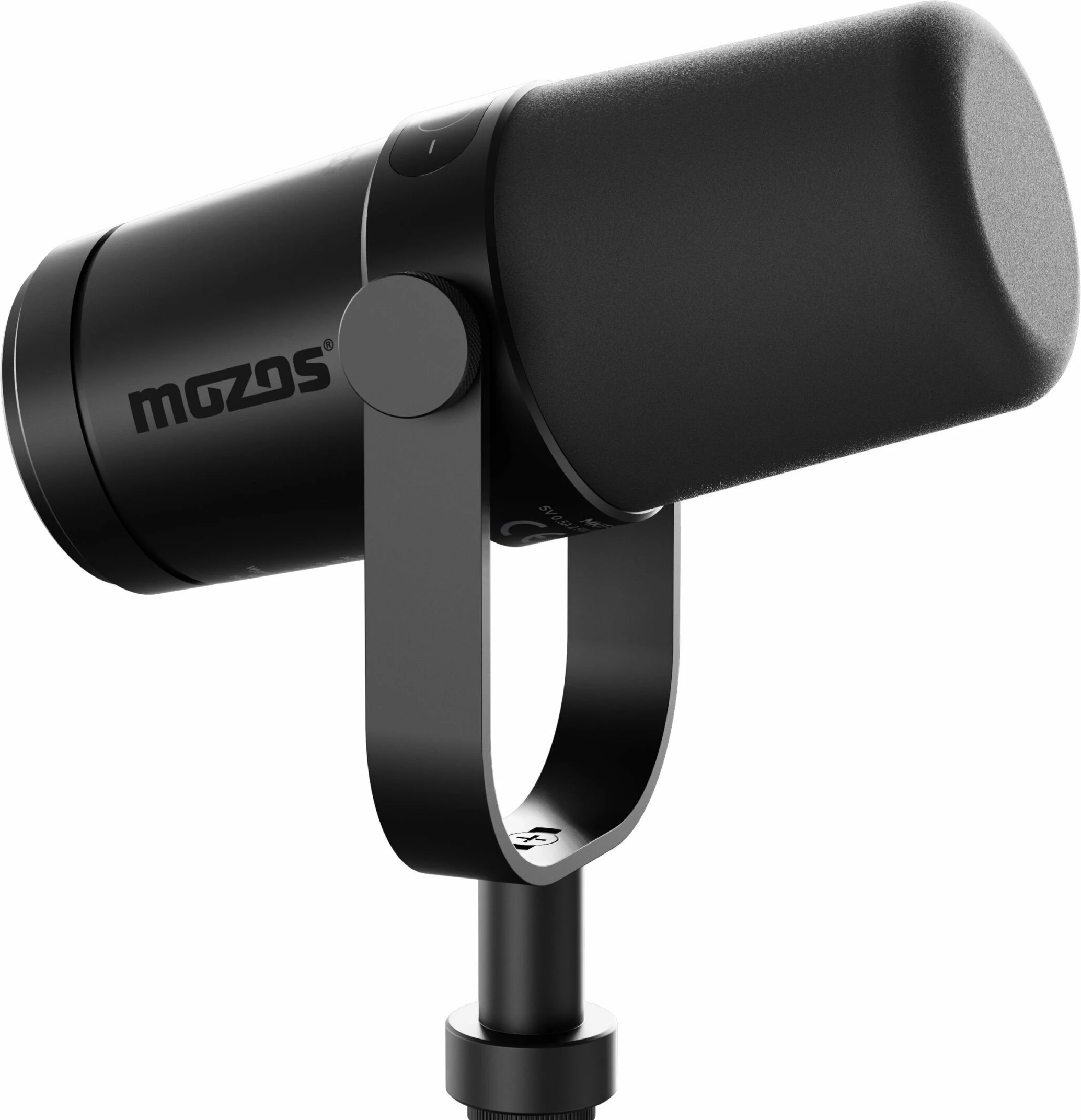 Mikrofon Mozos MKIT Studio Pro dinamik kardioid 192kHz/24-bit USB-C/XLR/3.5mm, set me stativ tavoline, i zi