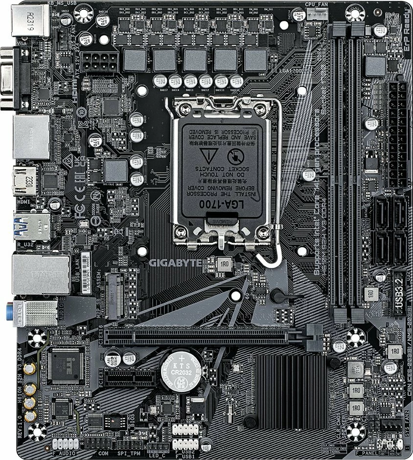 Pllakë amë Gigabyte H610M S2H V3 DDR4