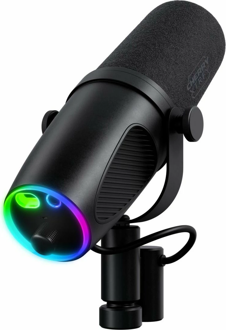 Mikrofon podcast Cherry Ngale X, 24 bit, 96 kHz, XLR/USB, i zi