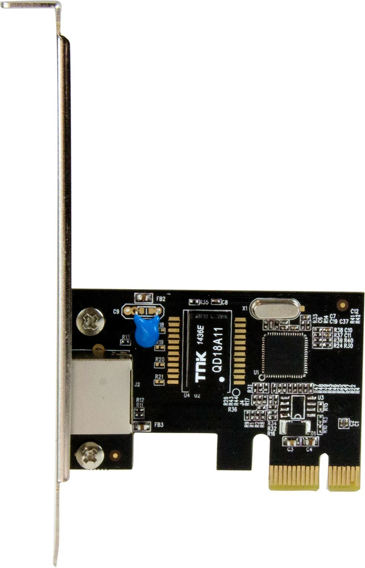 Kartë rrjeti StarTech ST1000SPEXI, PCI Express, 1x Gigabit Ethernet RJ-45, Intel I210, e brendshme, e zezë/metalike