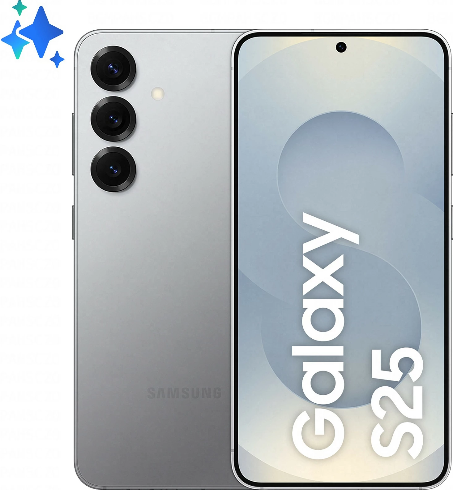 Celular Samsung Galaxy S25, 256 GB, 12 GB RAM, Silver