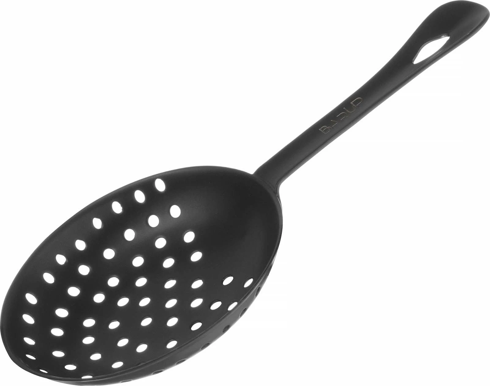 sitë Julep, Bar Up, 160x76 mm, çelik inox, e veshur me pluhur, e zezë