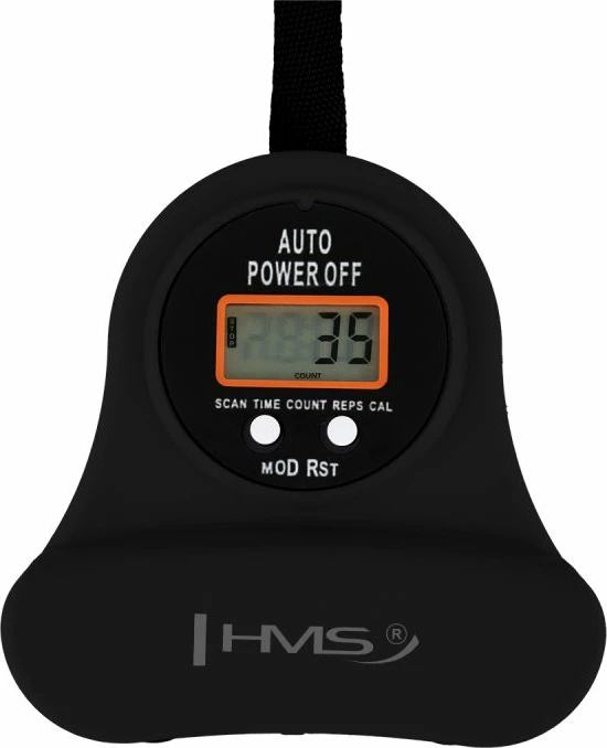 Hula hop me magnet e peshë HMS HHM13, zi/ari