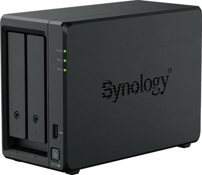 NAS Synology DS725+ me 2x HAT3300-4T (2x 4TB)