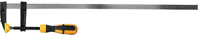 Kapëse marangozësh Deli Tools EDL111280, 120x800 mm, çelik A3, verdhë/zezë