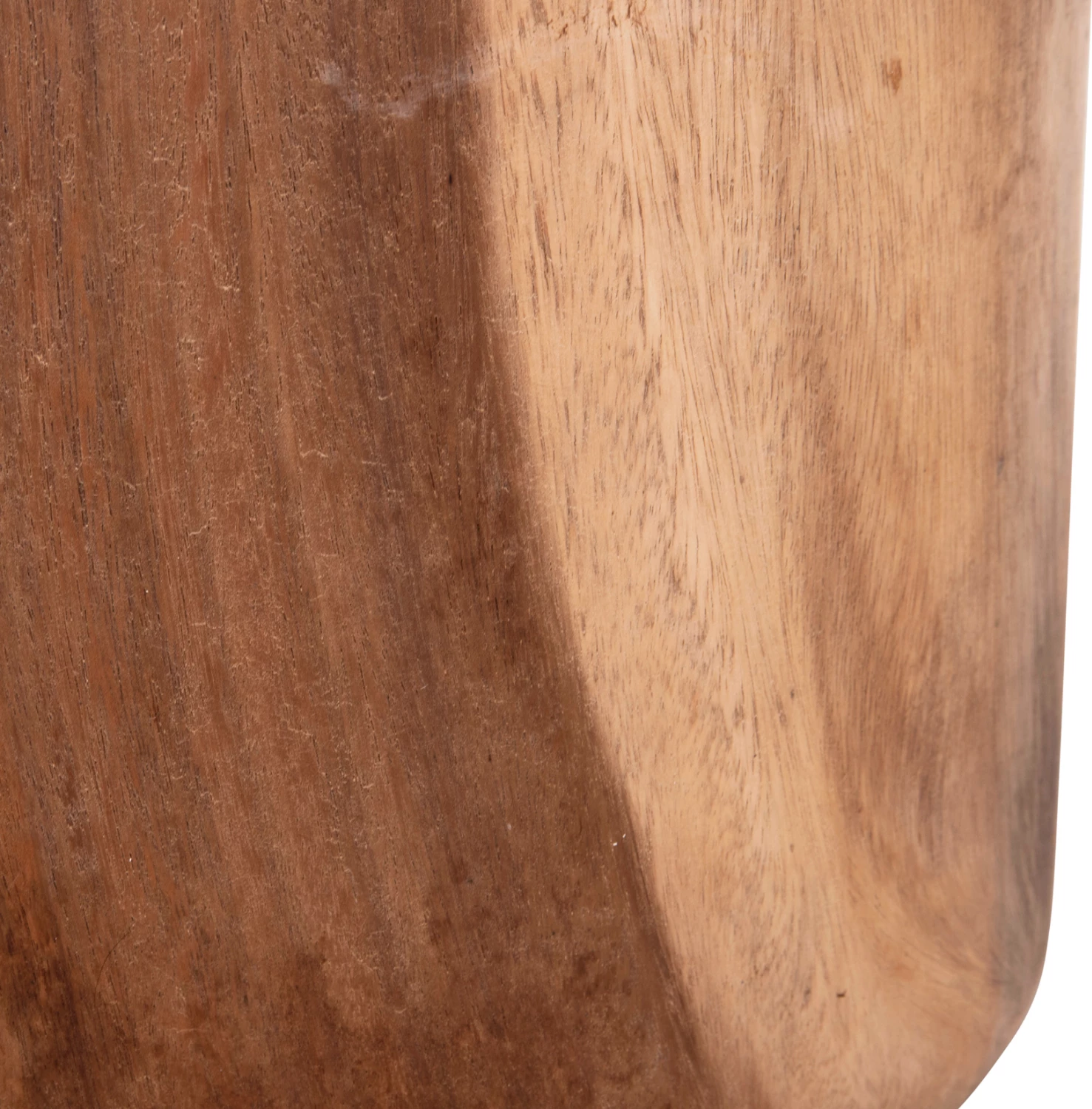 Karrige për bar rrethore TOBI, dru suar natyral, FH9791.11, 39x42cm