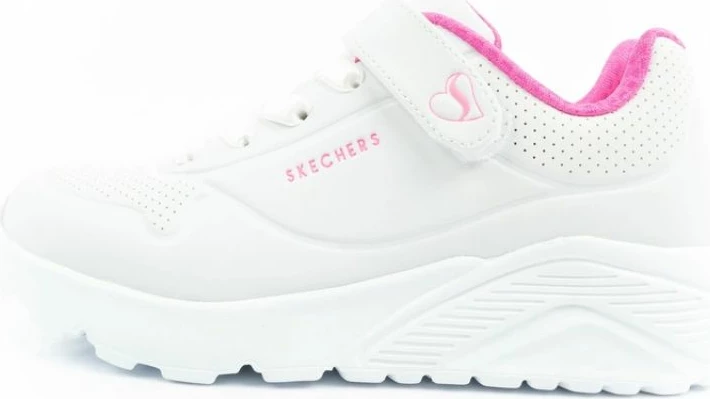 Atlete për fëmijë Skechers, të bardha