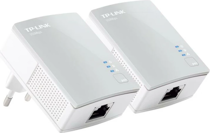 Adapter powerline TP-Link TL-PA4010 KIT, 600 Mbps, 1 port, HomePlug AV, e bardhë, 2 copë