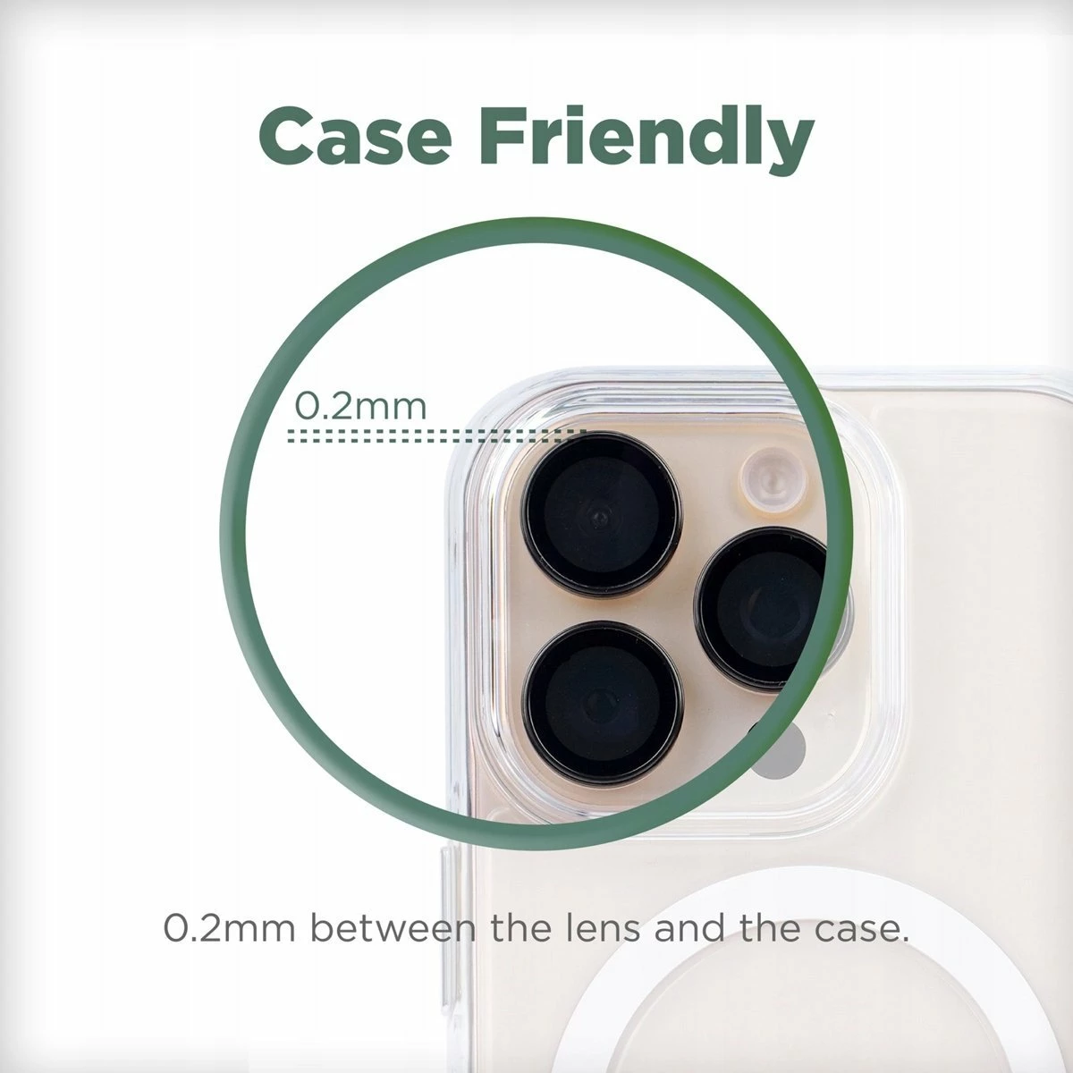 Mbrojtës xhami për lente kamere Mobile Origin Easy Lens Guards FRL-LSG-i16Pro-BLK, për iPhone 16 Pro / 16 Pro Max, e zezë, set me kornizë instalimi