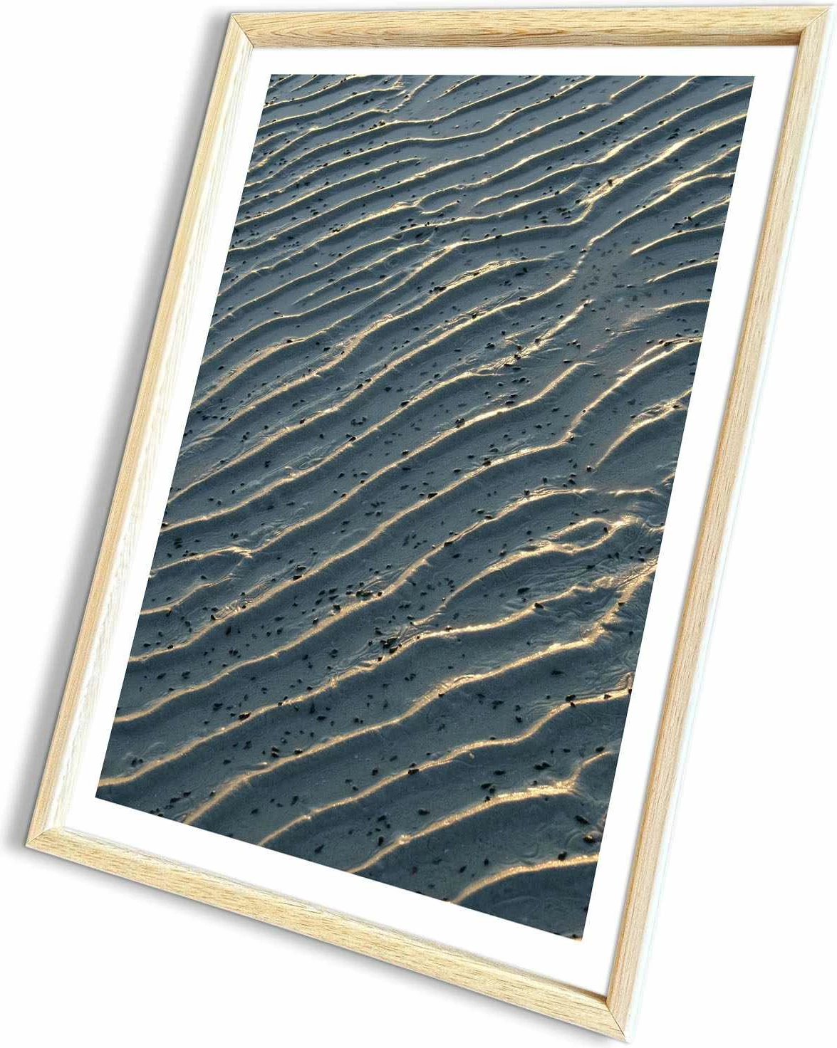 Pikturë dekorative me kornizë druri, MDF, Wallity, Ahswabisabi-030, shumëngjyrëshe, 42x62cm