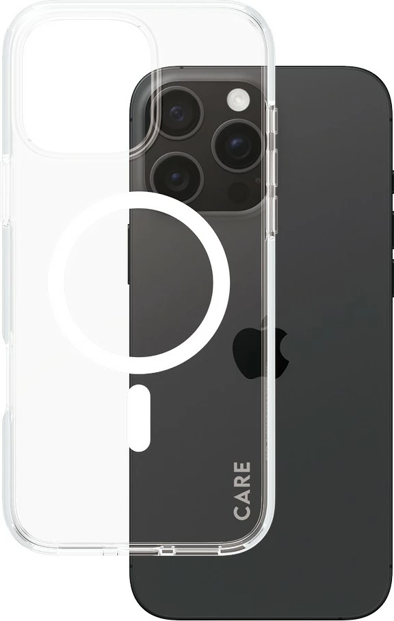 Mbështjellës PanzerGlass CARE Case Flagship MagSAFE për iPhone 16 Pro Max transparent