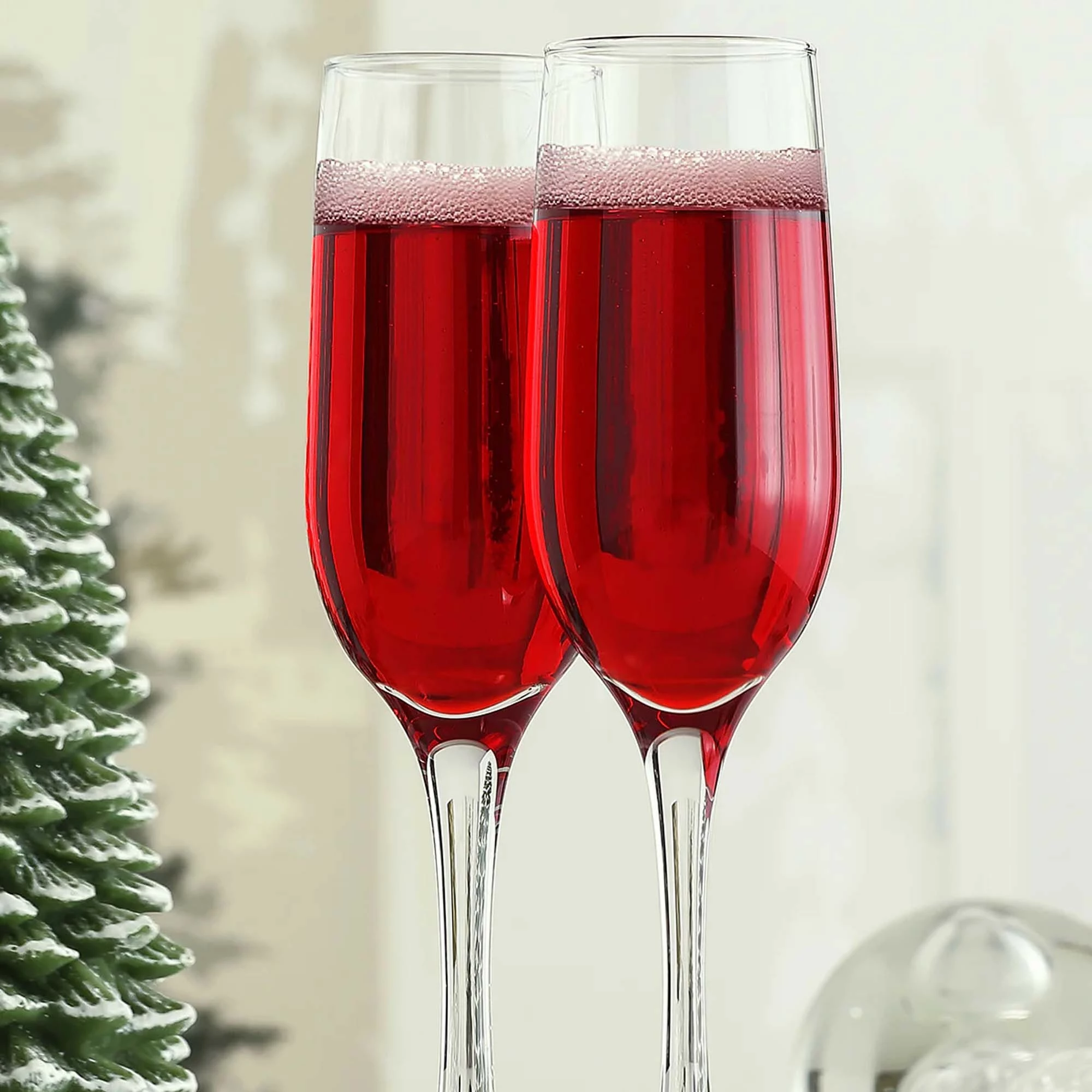 Gotë shampanje LAV HORECA Aspen 220 ml transparente, set 12 copë