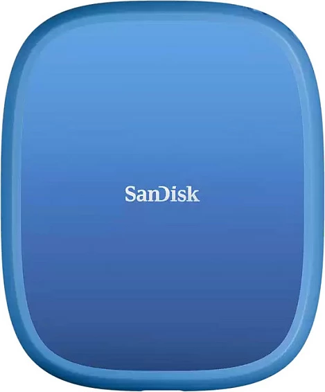 SSD i jashtëm Sandisk 2TB, USB Type-C, ngjyrë blu