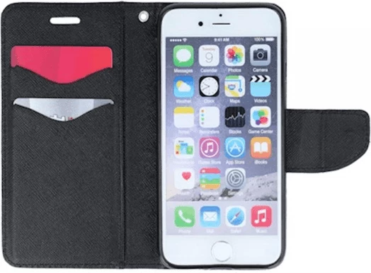 Mbështjellës HAVANA Fancy Diary për Samsung Galaxy A16, me rrip magnetik, xhepa për kartela, Gold/Black