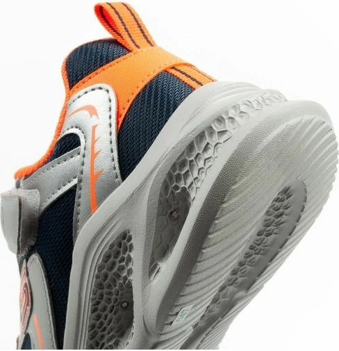 Atlete për fëmijë Skechers Glow Strider LED, argjendi [Madhësia: 32]