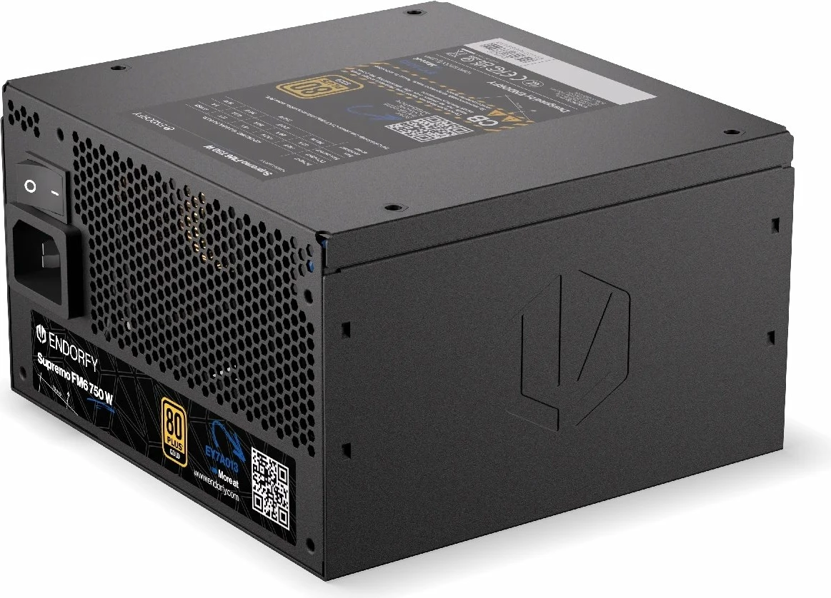 Furnizues rryme (PSU) Endorfy Supremo FM6 EY7A013 750W ATX 3.1 80 Plus Gold fully modular, i zi