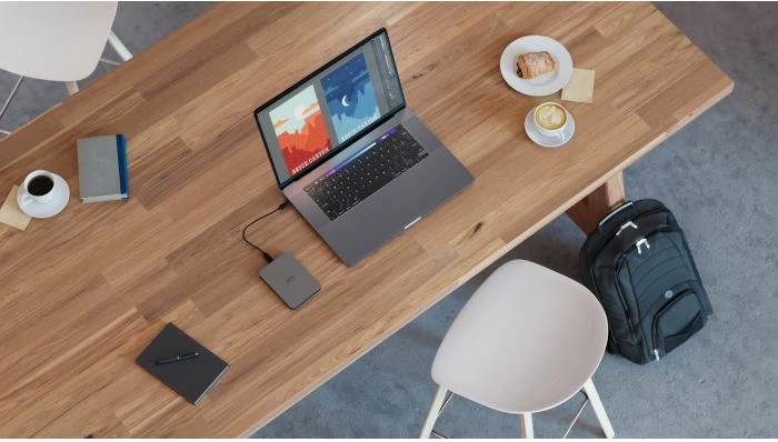 Hard disk i jashtëm portativ LaCie Mobile Drive Secure STLR5000400 5TB USB-C 2.5" me enkriptim AES-256, Space Grey