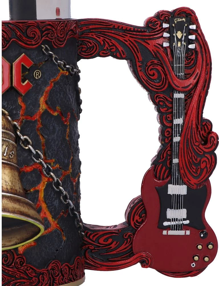 Filxhan Nemesis Now AC/DC Hells Bells 15.7 cm, e kuqe/e zezë