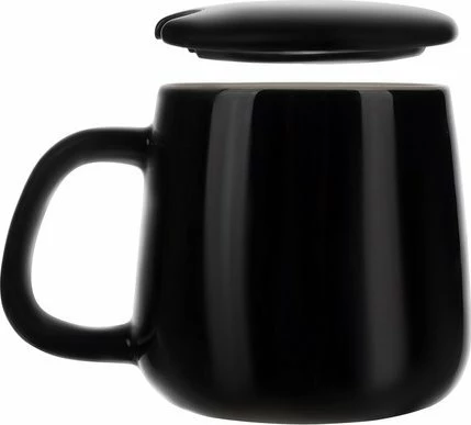 Ngrohës elektrik për filxhan Ruhhy 22125, kupa 400 ml me kapak + lugë, timer 1-9 h, 40/60°C, e zezë