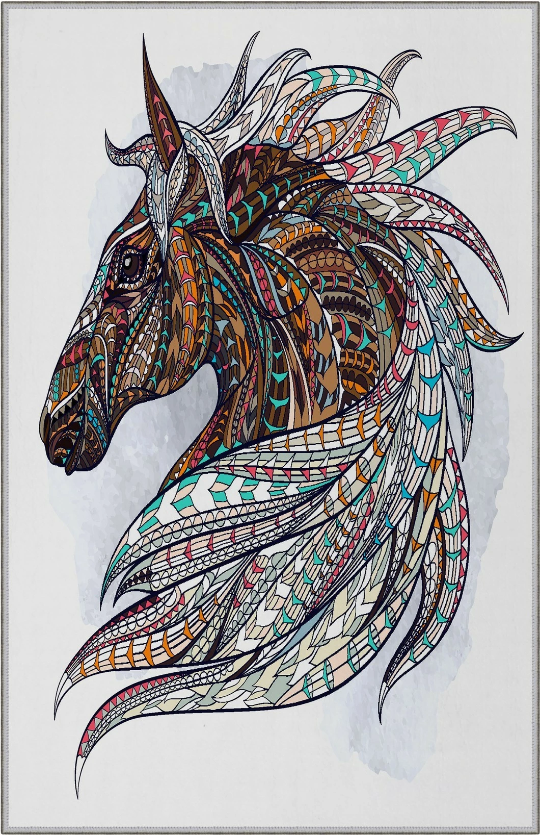 Qilim për korridor, shumëngjyrësh, Conceptum Hypnose, HMNT66, 100x200cm