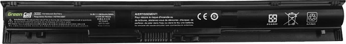 Bateri laptopi Green Cell PRO KI04 për HP Pavilion 15-AB, 14.4V 2600mAh, e zezë