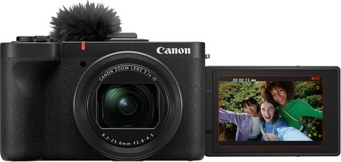 Kamerë kompakte Canon PowerShot V1 VLOGGING KIT, 4K, tripod, e zezë