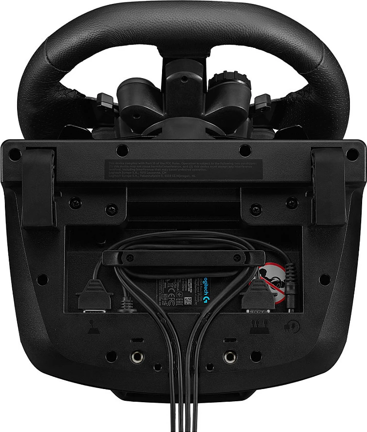 Timoni dhe Pedalet Logitech G G923 për PS5, PS4 dhe PC, Wired, 900°