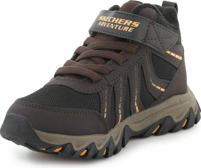 Atlete për fëmijë Skechers, të zeza/kafe