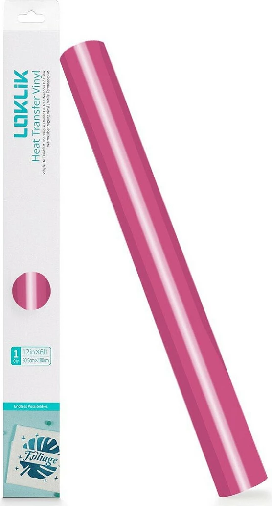 Folie vinili për plotter LOKLiK Basic, 30.5 x 180 cm, rozë
