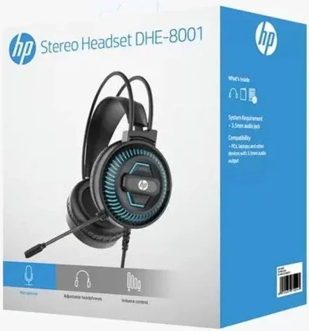 Kufje me USB+3.5 LED HP HP DHE-8001