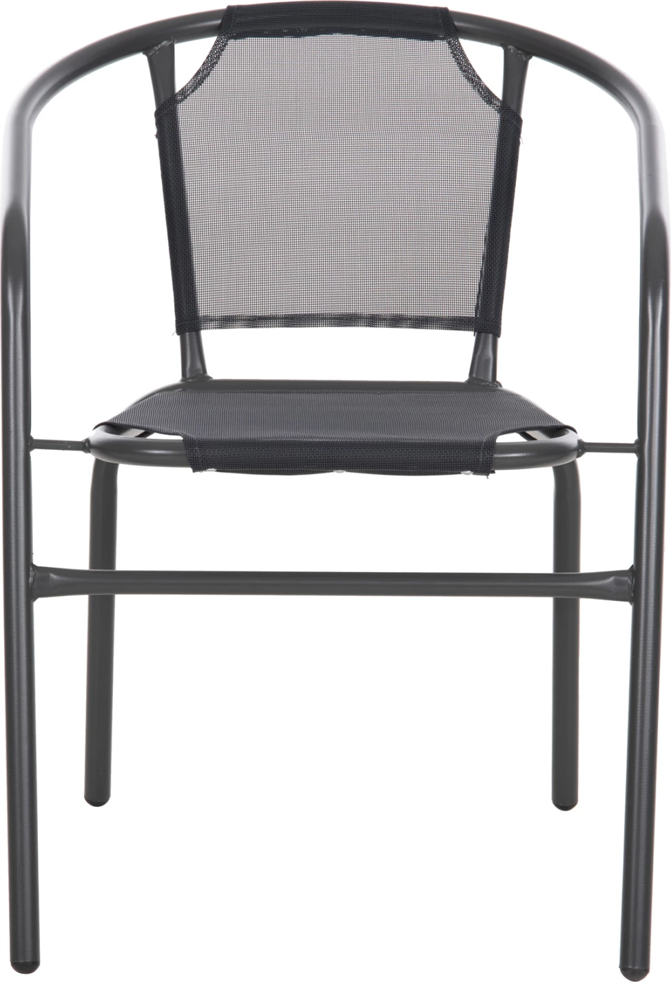 Karrige për jashtë LEDAN FH5977.01 metal & textilene, ngjyrë gri, 55x58x72H cm