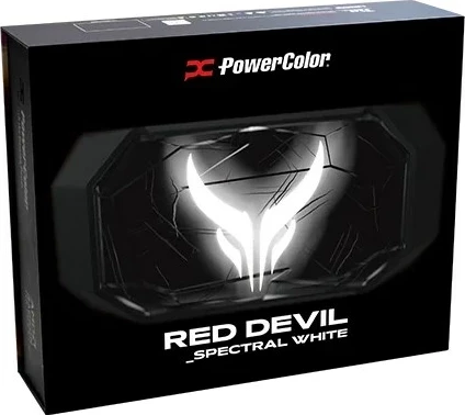 Kartelë grafike PowerColor Red Devil Radeon RX 9070 XT Spectral White, 16 GB GDDR6, e bardhë