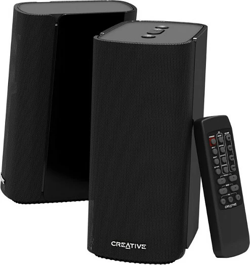 Altoparlantë Creative Labs T100, 2.0, Bluetooth 5.0, 20 W RMS, të zi