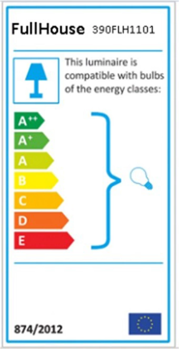 Llambë dyshemeje në ngjyrë arre dhe fildishi FH7272.01 Φ38x145cm