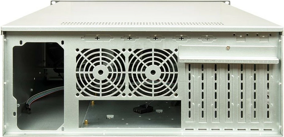 Kasë rack Inter-Tech 4F28, 4U 19", ATX/EATX/micro ATX/Mini-ITX, 28x 3.5" + 4x 2.5", Black/Silver