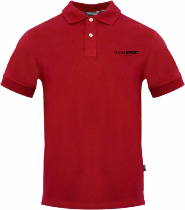 Maicë polo për meshkuj Plein Sport, e kuqe