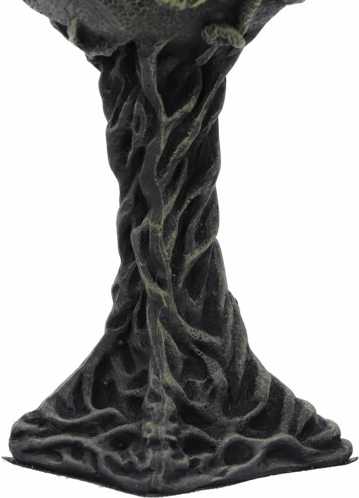 Krigë dekorative Nemesis Now Cthulhu\'s Thirst 17 cm, rrëshirë me insert inox, e zezë