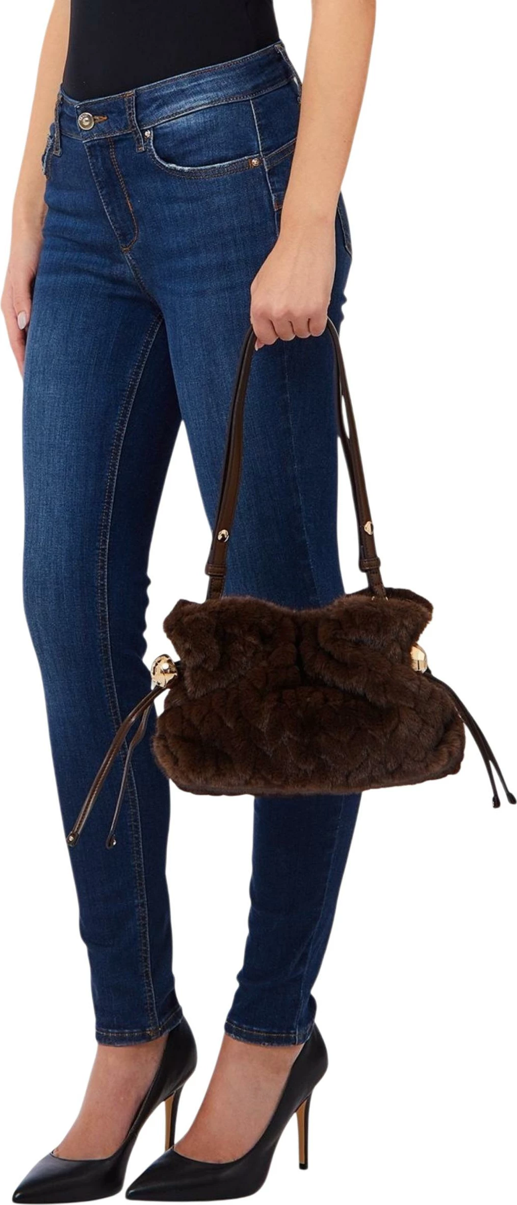 Çantë crossbody Liu-Jo CROSS OVER AF6099 E1168, kafe e errët