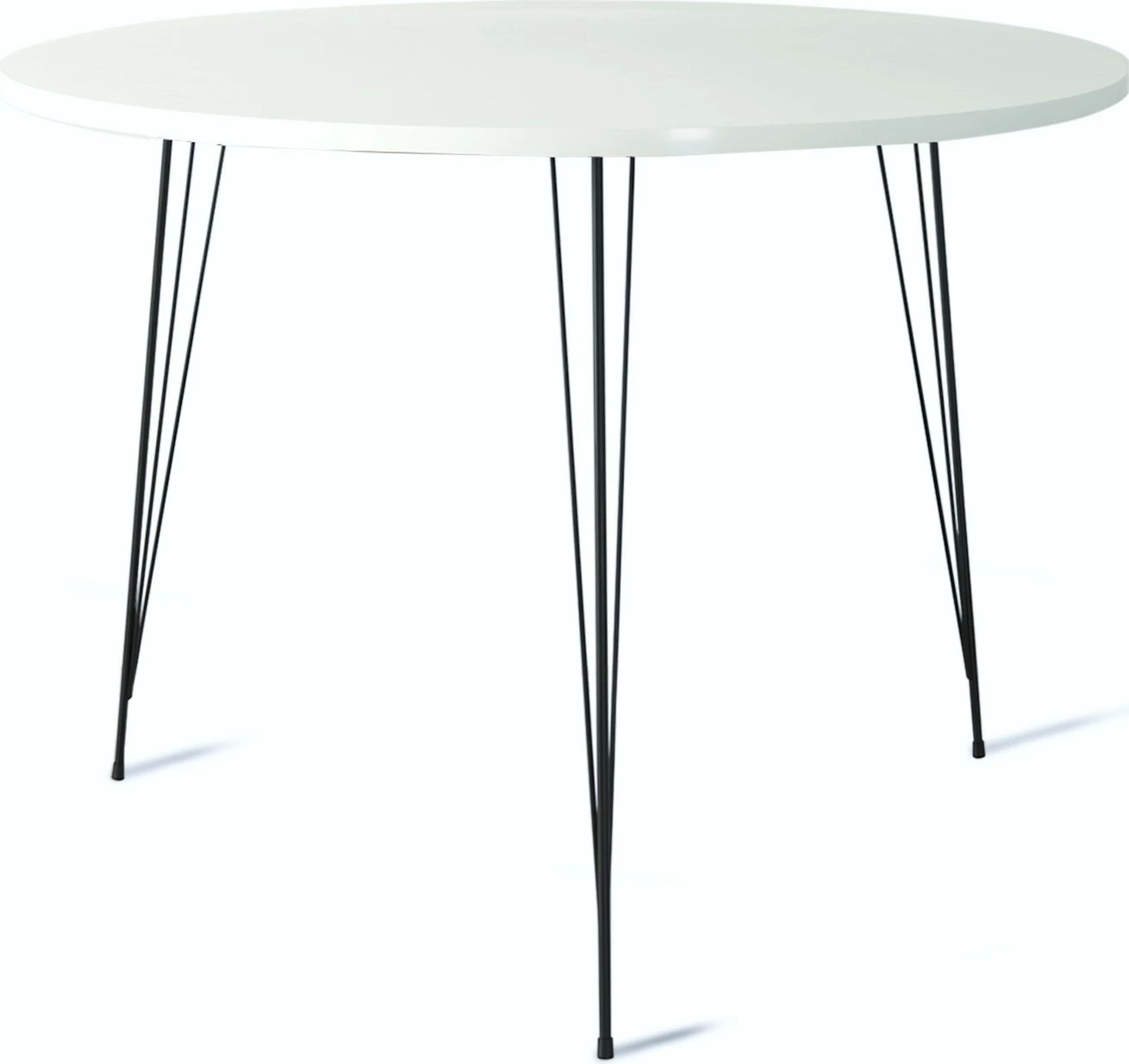 Tavolinë Hanah Home, Sandalf - e bardhë me shkëlqim