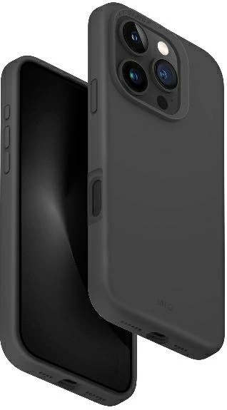 Mbështjellës UNIQ Lino Hue MagClick për iPhone 16 Pro Max, Gri