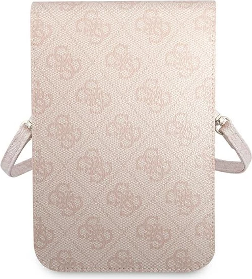 Çantë për celular Guess 4G Triangle, rozë