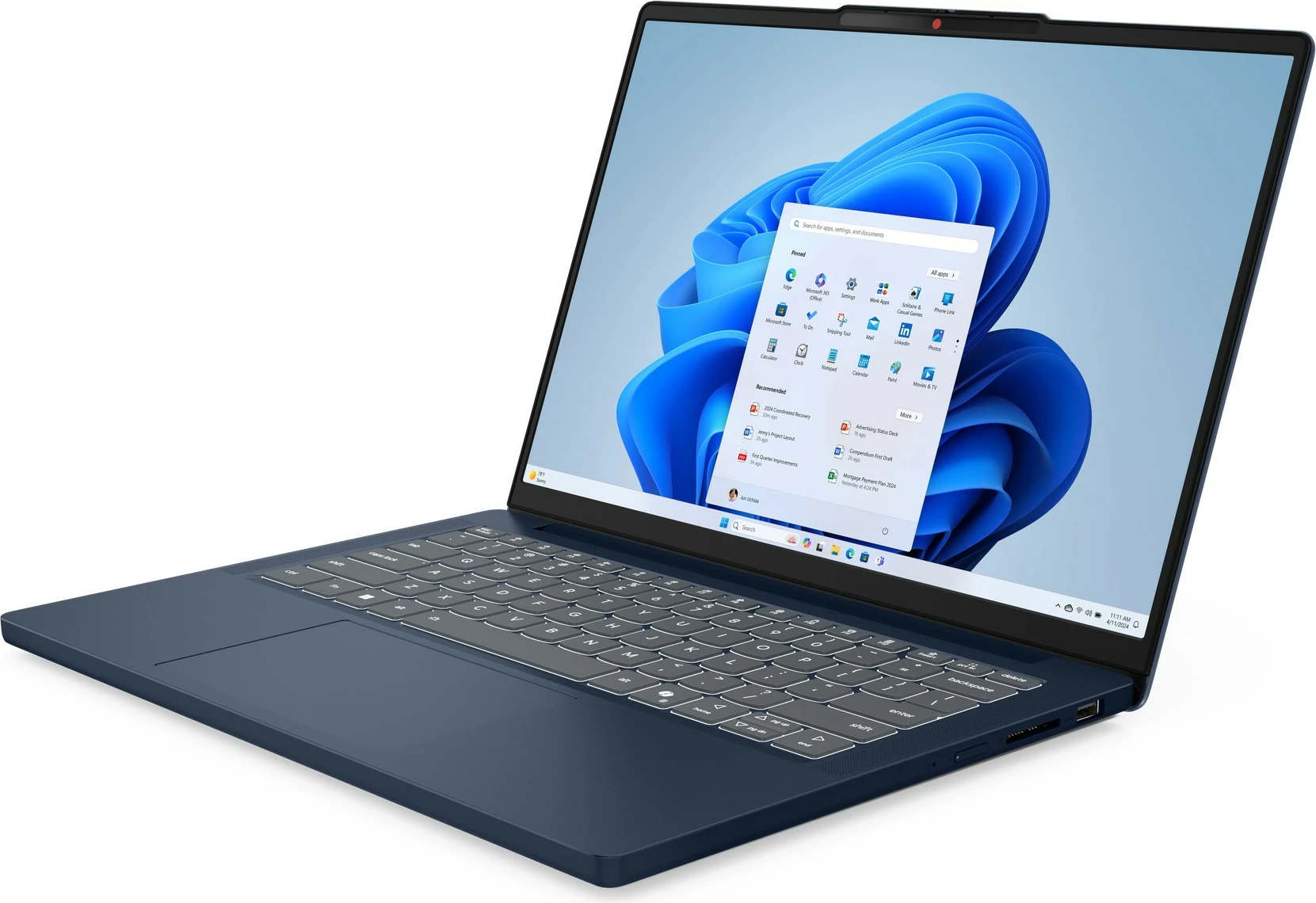 Laptop Lenovo IdeaPad Slim 3 14IRH10, i5-13420H, 24GB, 512GB SSD, 14 inç, kaltër