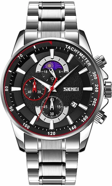 Orë dore për meshkuj Skmei, argjendtë