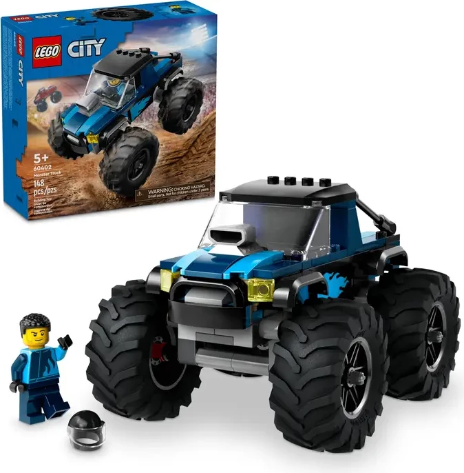 Blue Monster Truck