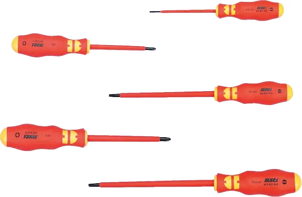 Set kaçavidash VDE, Würth, MINUS/PHILLIPS, ZEBRA, 5 copë
